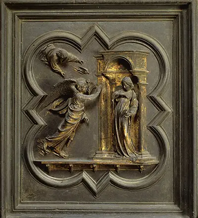 The Annunciation Lorenzo Ghiberti